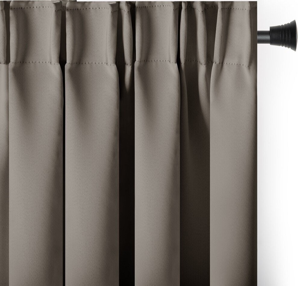 Šedobéžový dimout závěs 140x175 cm Kierra – Restilo