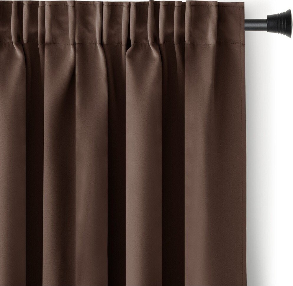 Hnědý dimout závěs 140x175 cm Kierra – Restilo