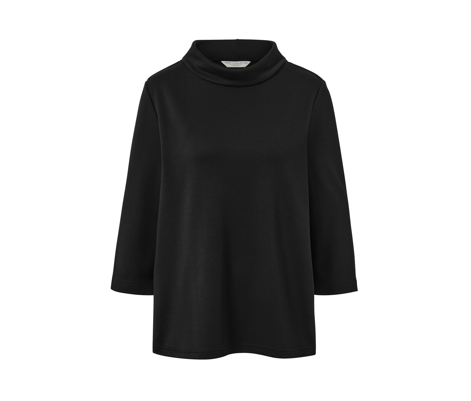 Tchibo - Mikina s 3/4 rukávem - pro ženy - vel. L 44/46 - barva: černá