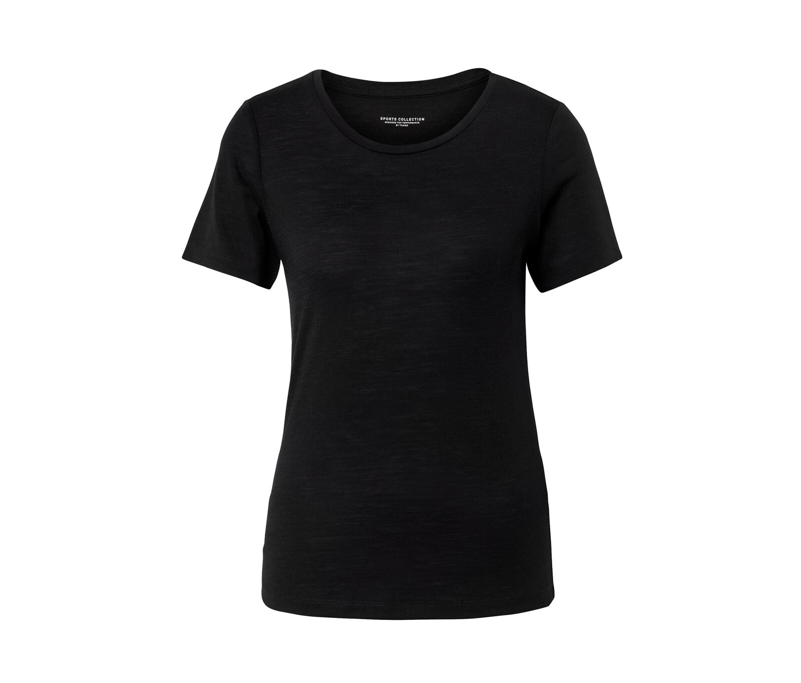 Tchibo - Tričko s vlnou merino - pro ženy - vel. XL 48/50 - barva: černá