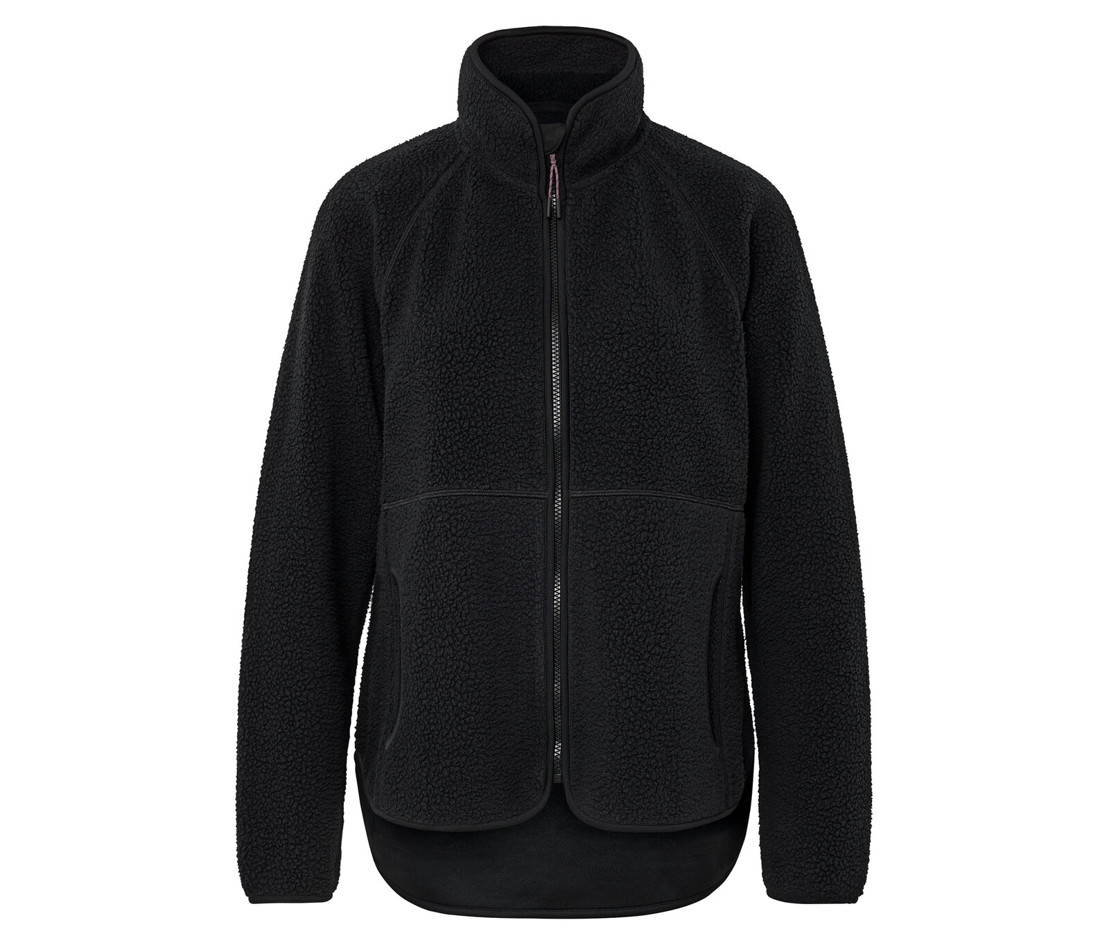 Tchibo - Plyšový kabátek - pro ženy - vel. XL 48/50 - barva: šedá