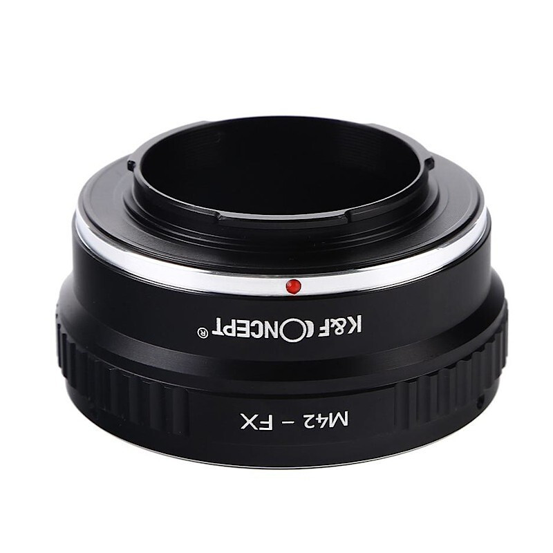 M42 bajonetový adaptér [objektiv] Fuji Fx [tělo] K&f Concept