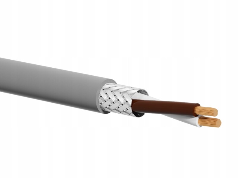 Ovládací kabel LiYCY 2x1.00 Pvc Eca 500 m šedý Alantec