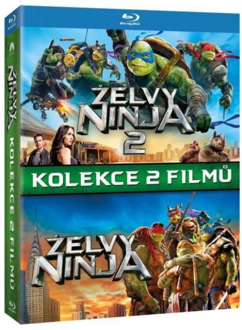 Želvy Ninja 1+2 - kolekce (2xBLU-RAY)