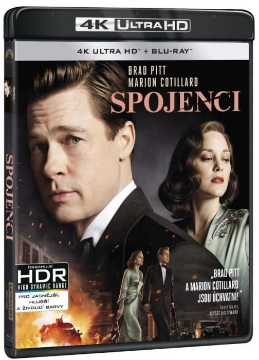 Spojenci (4K ULTRA HD+BLU-RAY) (2 BLU-RAY)