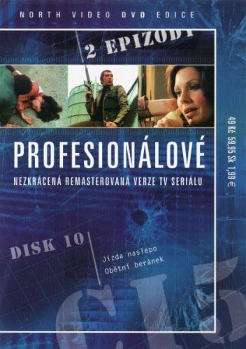 Profesionálové - DVD 10 (2 díly) - nezkrácená remasterovaná verze (papírový obal)