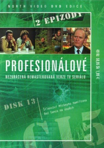 Profesionálové - DVD 13 (2 díly) - nezkrácená remasterovaná verze (papírový obal)