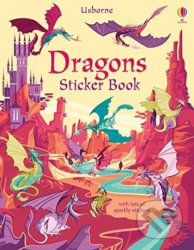 Dragons Sticker Book - Fiona Watt, Camilla Garofano (ilustrácie)