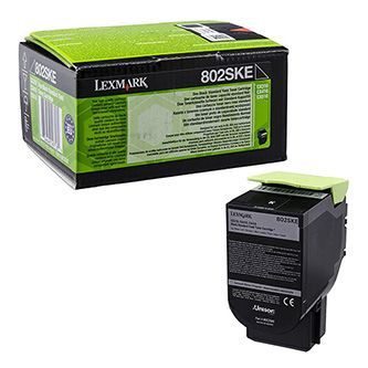 Lexmark originální toner 80C2SKE, black, 2500str., Lexmark CX310dn, CX310n, CX410de, CX410