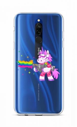 Kryt TopQ Xiaomi Redmi 8 silikon Rainbow Gun 48218