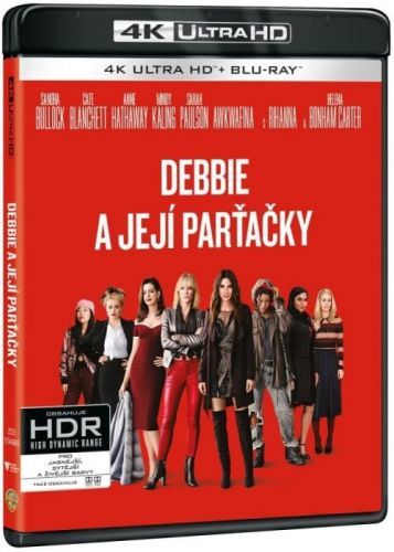 Debbie a její parťačky (4K ULTRA HD+BLU-RAY) (2 BLU-RAY)