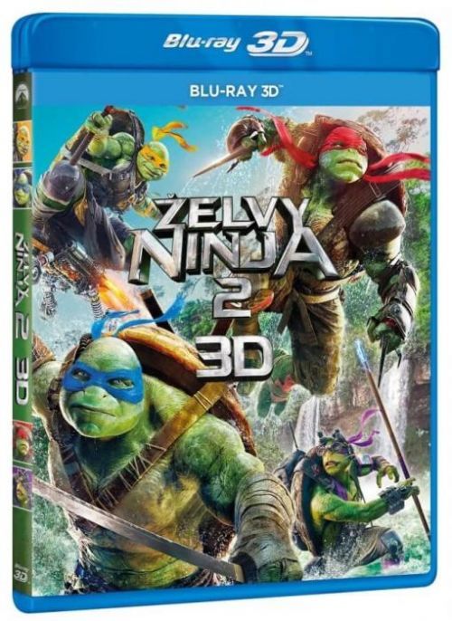 Želvy Ninja 2 (3D) (1xBLU-RAY)