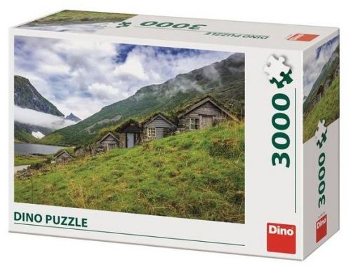 Norangsdalen valley 3000 Puzzle nové