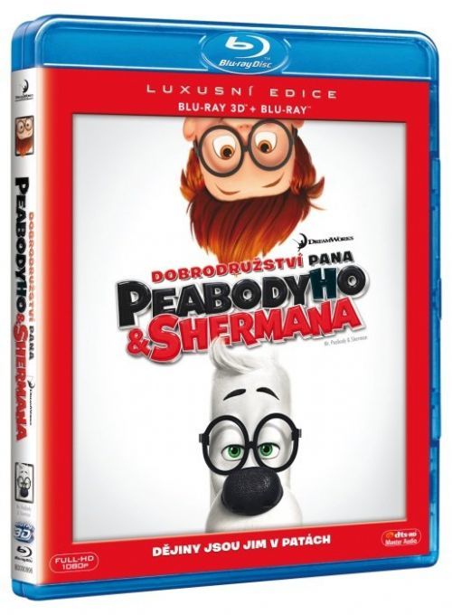 Dobrodružství pana Peabodyho a Shermana (2D+3D) (2xBLU-RAY)