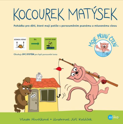 Kocourek Matýsek – s piktogramy - Hurtíková Vlasta - e-kniha