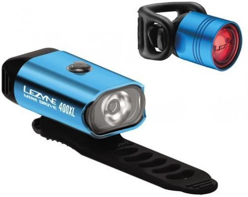 Lezyne Mini Drive 400 / Femto Drive Pair Blue/Hi Gloss uni