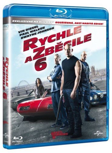 Rychle a zběsile 6 (BLU-RAY) - rozšířená edice