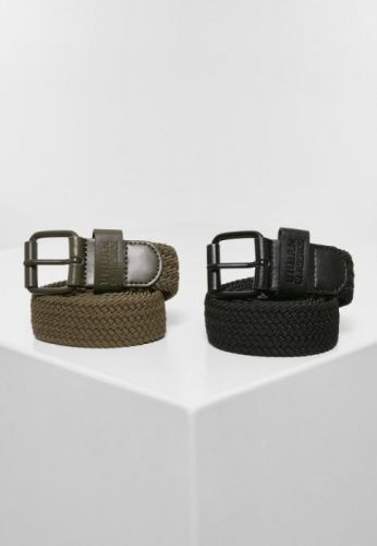 Elastic Belt Set - blk/olive L/XL