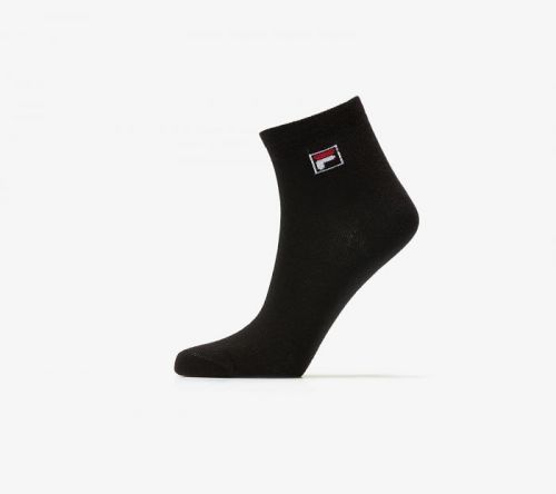 FILA Calza Quarter 3Pack Socks Black 35-38