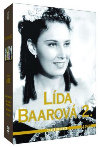 Lída Baarová 2 - Zlatá kolekce 4 DVD: Jsem děvče s čertem v těle + Lelíček ve službách Sherlocka Hol