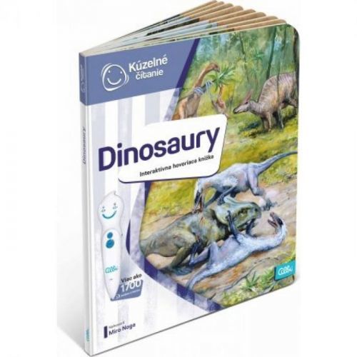 Albi Kúzelné čítanie Kniha Dinosaury SK