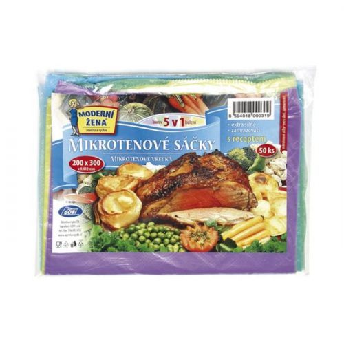 Sáček zamrazovací BAREVNÝ 20x30 cm/50 ks ORION