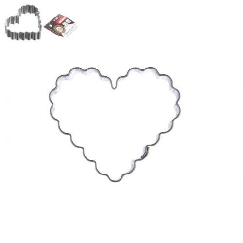 Vykrajovačka nerez SRDCE vlnky ORION