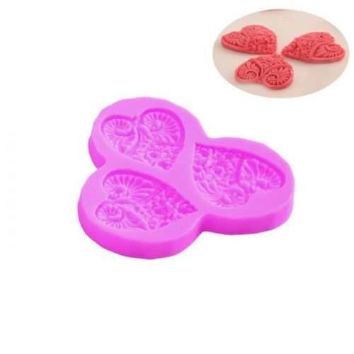 Forma silikon SRDCE 3 marcipán ORION