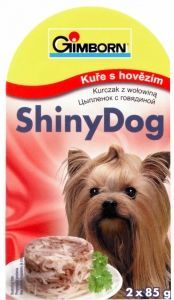 GIMBORN SHINYdog KUŘE/hovězí 2x85g