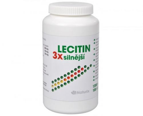 Lecitin 3x silnější 100 kapslí