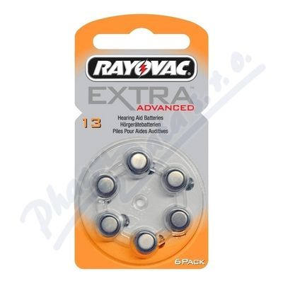 Baterie do naslouch.Rayovac Extra Adv.13/PR48 6ks