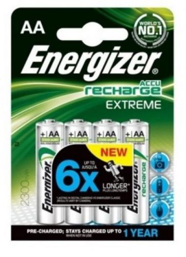 Baterie Energizer nabíjecí AA HR06/2300mAh 4ks Energizer