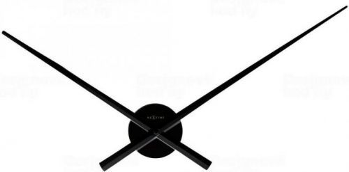 NeXtime Designové nástěnné hodiny 3118zw Nextime Hands černé 70cm 164578