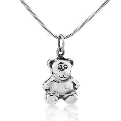 Stříbrný přívěsek Medvídek