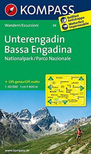 Unterengadin-Nationalpark 98   NKOM1:40
					 - neuveden
