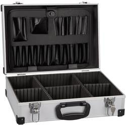 Hliníkový kufr na nářadí Alutec 61000, (d x š x v) 430 x 315 x 140 mm, stříbrná