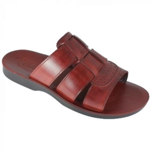 Faraon Sandals - Pánské kožené pantofle Kamose, 41