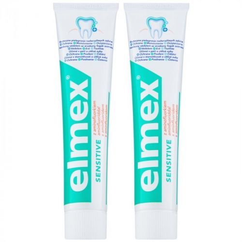 Elmex Sensitive pasta pro citlivé zuby  2 x 75 ml