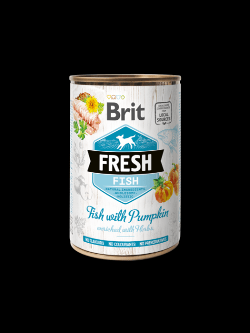 Brit Dog Fresh konzerva Fish with Pumpkin 400g