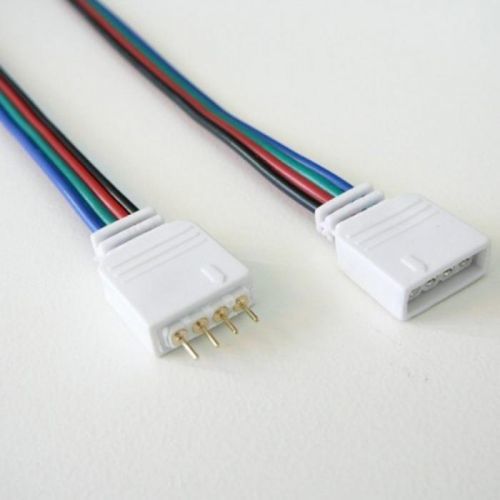 T-LED RGB spojovací konektor s kabelem 4pin 112121