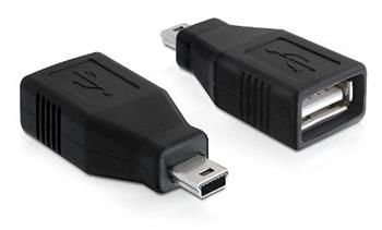 Delock Adaptér USB 2.0 Samice > USB mini konektor SAMEC