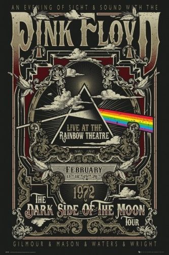 GB EYE Plakát, Obraz - Pink Floyd - Rainbow Theatre, (61 x 91.5 cm)