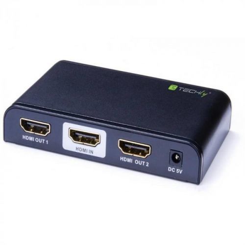 Techly AV HDMI 2.0 splitter 1x2 UHD 4Kx2K 3D AC napájení