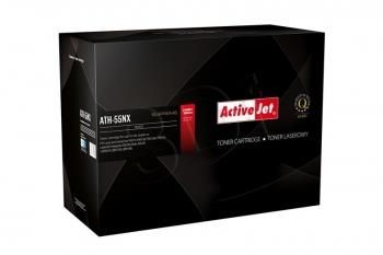 Toner ActiveJet ATH-55NX | černý | 12500 str. | HP CE255X (55X), Canon CRG-724