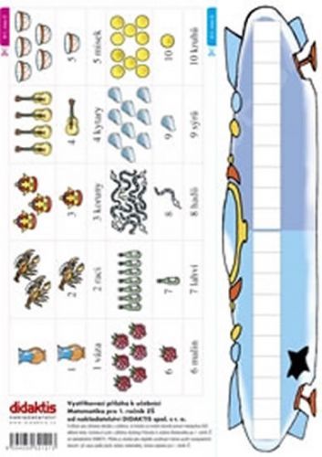 Vystřihovací příloha k učebnici matematiky 1.ročník ZŠ
					 - neuveden