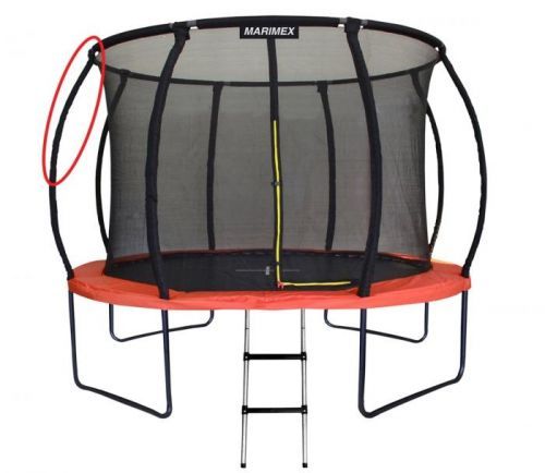 Marimex | Náhradní stojna ochranné sítě pro trampolíny Marimex Premium a Premium in-ground (horní část) | 19000865