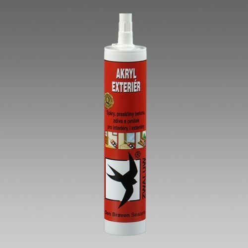 Akryl Exteriér 310ml BÍLÁ (kartuše)