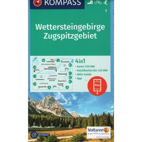 Wettersteingebirge - Zugspitzgebiet  5  NKOM
					 - neuveden