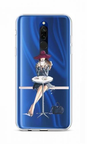 Kryt TopQ Xiaomi Redmi 8 silikon Lady 6 48170