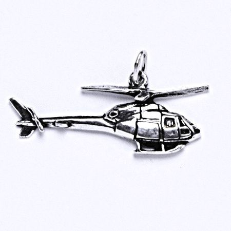 ČIŠTÍN s.r.o Stříbrný přívěšek, vrtulník,přívěšek ze stříbra s patinou,P 1332 6387